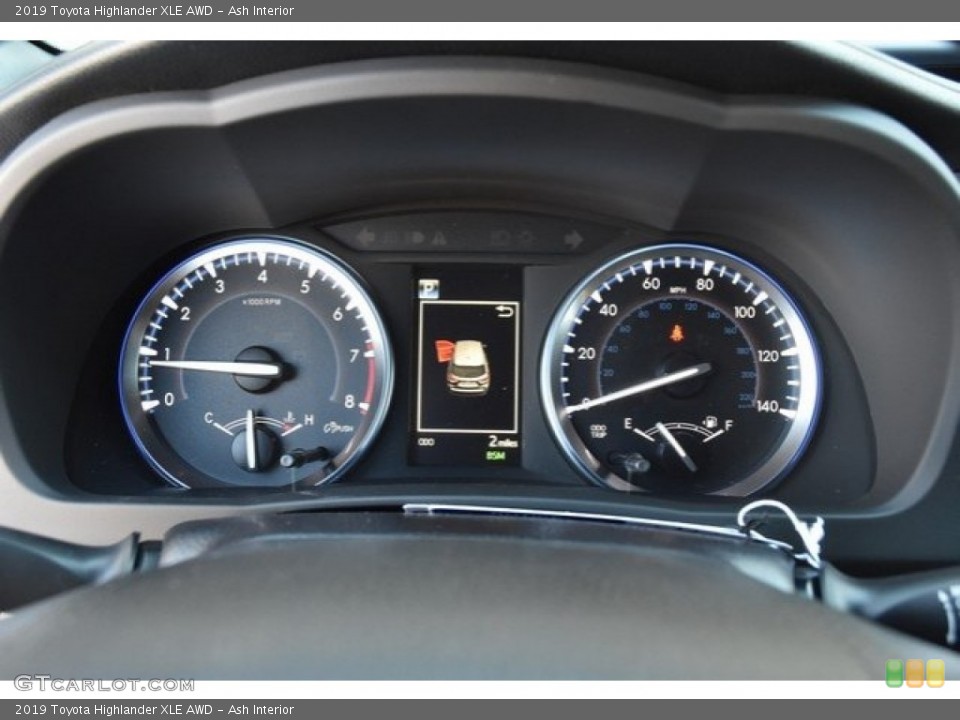 Ash Interior Gauges for the 2019 Toyota Highlander XLE AWD #129929722