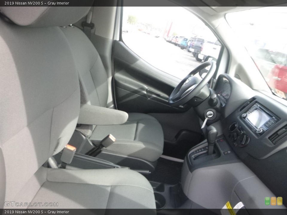 Gray 2019 Nissan NV200 Interiors