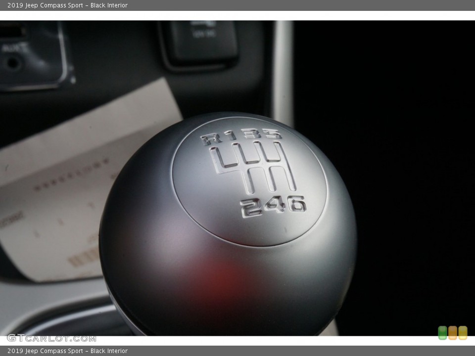 Black Interior Transmission for the 2019 Jeep Compass Sport #129947191