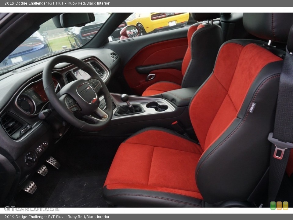 Ruby Red/Black Interior Photo for the 2019 Dodge Challenger R/T Plus #129947935