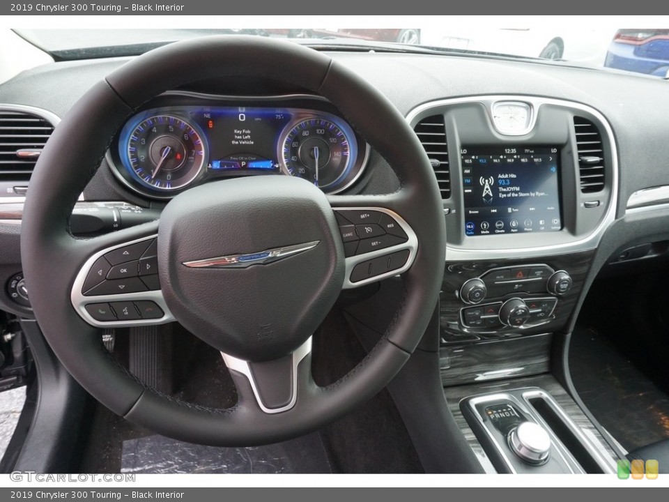 Black Interior Dashboard for the 2019 Chrysler 300 Touring #129950305