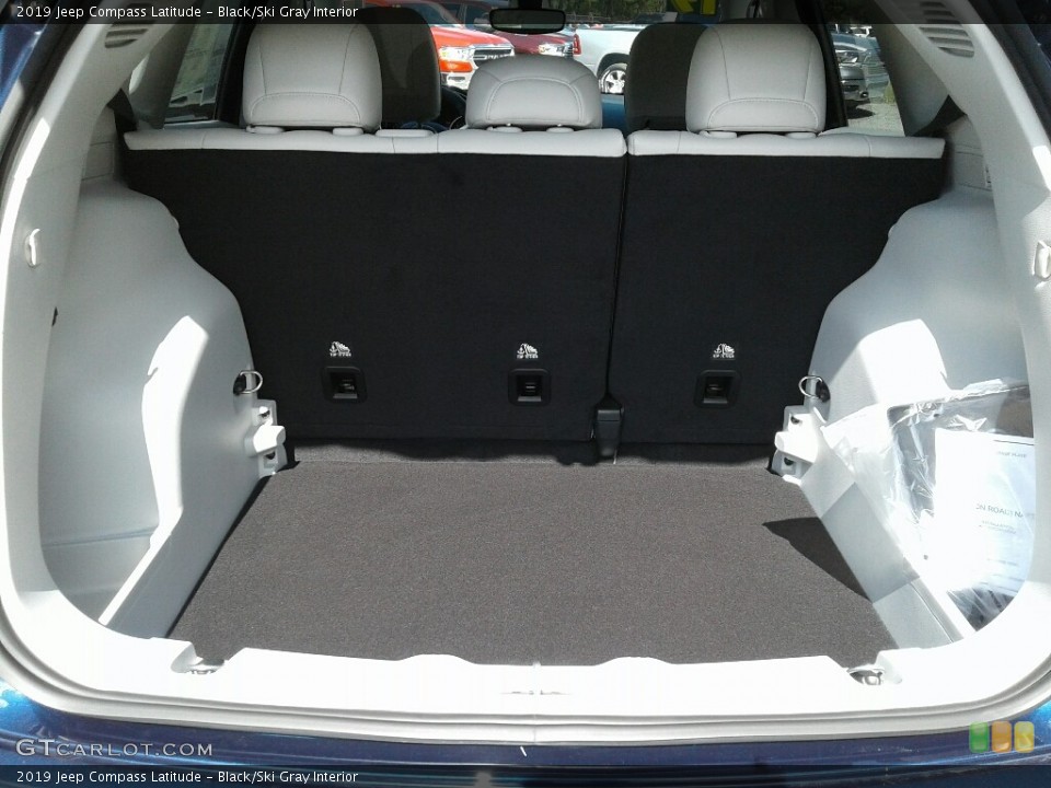 Black/Ski Gray Interior Trunk for the 2019 Jeep Compass Latitude #129958069