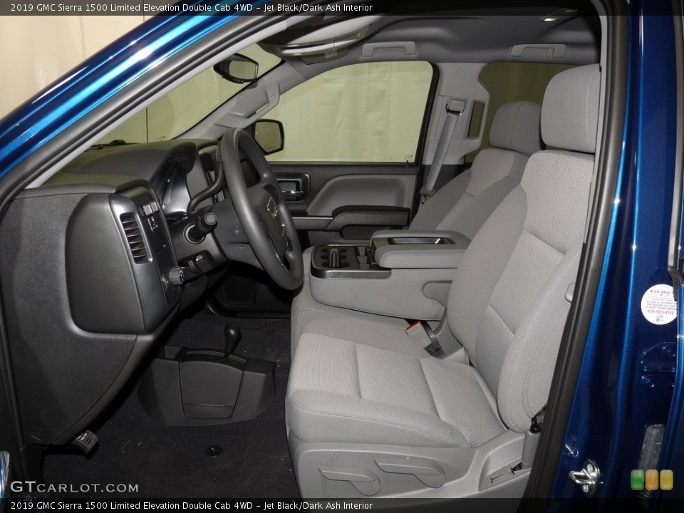 Jet Black/Dark Ash Interior Photo for the 2019 GMC Sierra 1500 Limited Elevation Double Cab 4WD #129958395