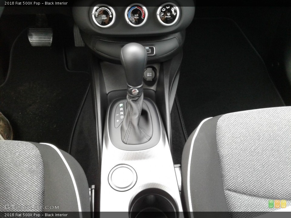 Black Interior Transmission for the 2018 Fiat 500X Pop #129964255