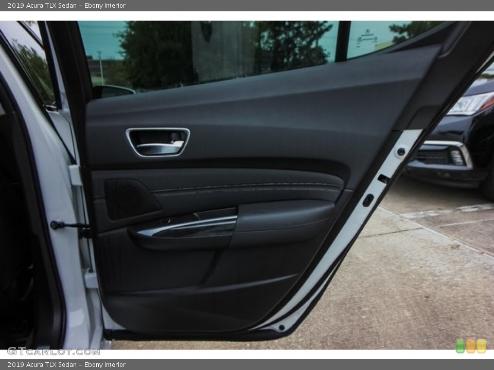 Ebony Interior Door Panel for the 2019 Acura TLX Sedan #129965377