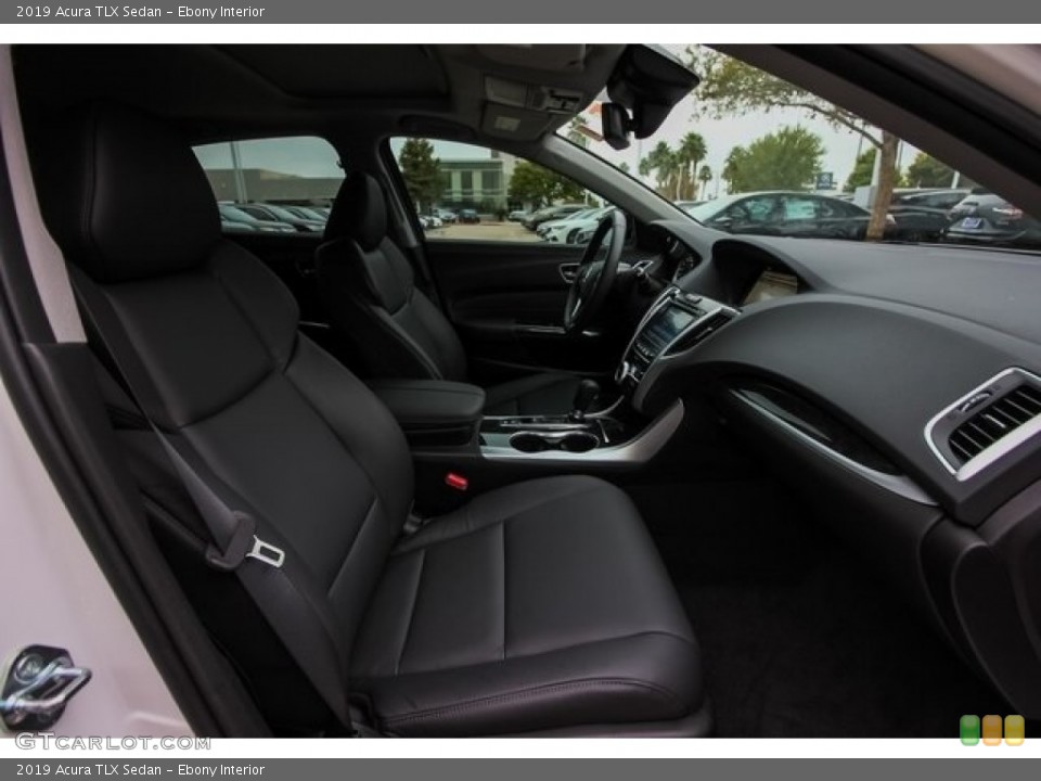 Ebony Interior Front Seat for the 2019 Acura TLX Sedan #129965416