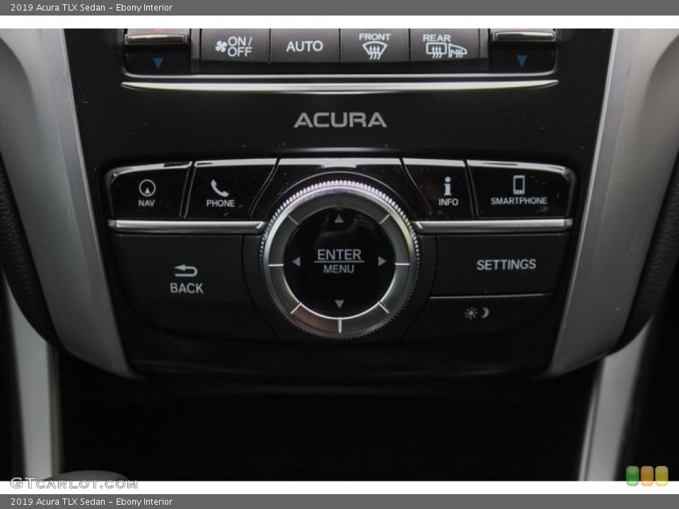 Ebony Interior Controls for the 2019 Acura TLX Sedan #129965500
