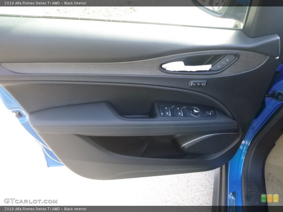 Black Interior Door Panel for the 2019 Alfa Romeo Stelvio Ti AWD #129970114