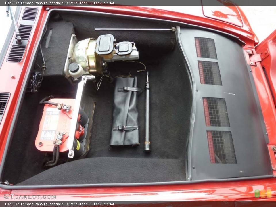 Black Interior Trunk for the 1973 De Tomaso Pantera  #129972079