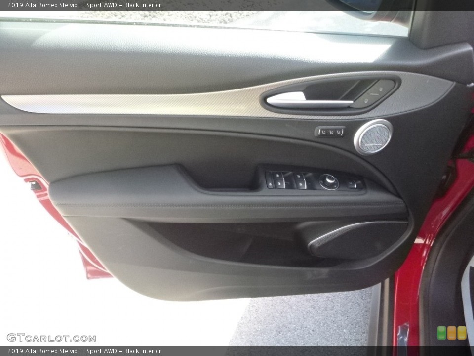 Black Interior Door Panel for the 2019 Alfa Romeo Stelvio Ti Sport AWD #129976333