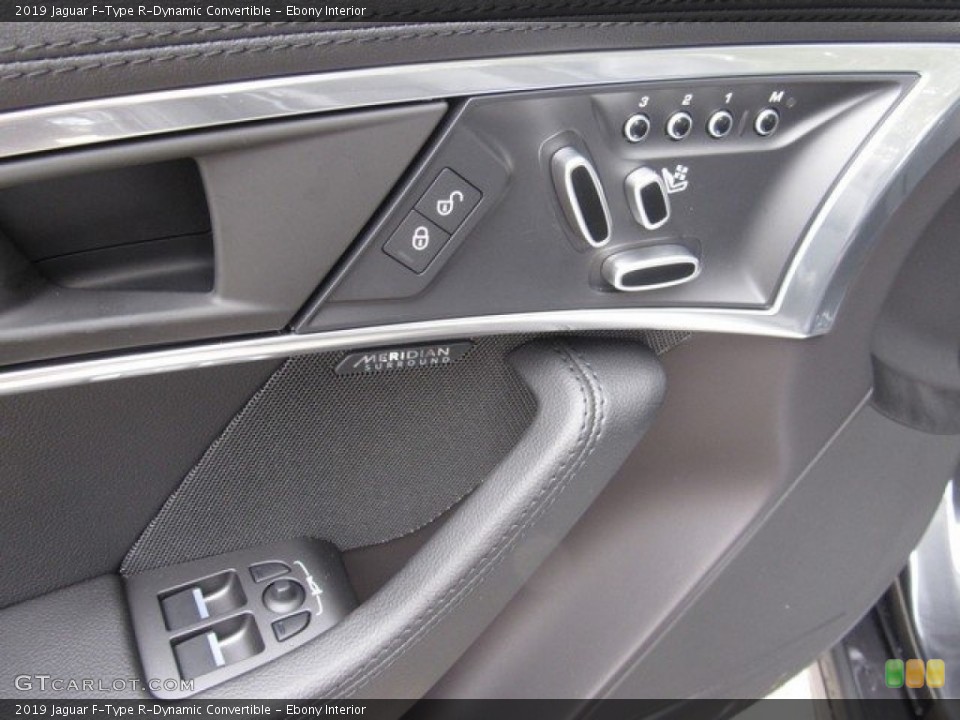 Ebony Interior Door Panel for the 2019 Jaguar F-Type R-Dynamic Convertible #129981226