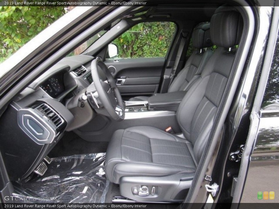Ebony/Ebony Interior Photo for the 2019 Land Rover Range Rover Sport Autobiography Dynamic #129981541