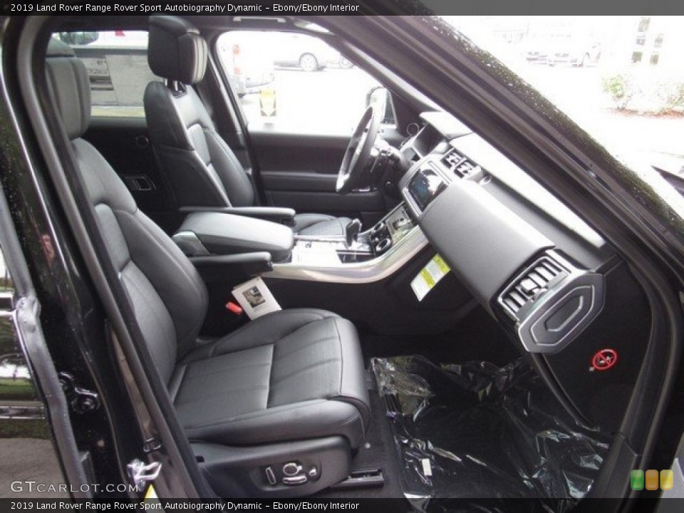 Ebony/Ebony Interior Front Seat for the 2019 Land Rover Range Rover Sport Autobiography Dynamic #129981574