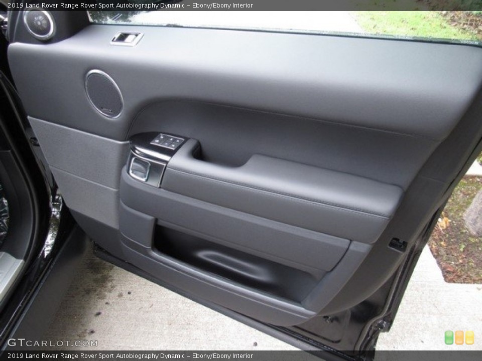 Ebony/Ebony Interior Door Panel for the 2019 Land Rover Range Rover Sport Autobiography Dynamic #129981871