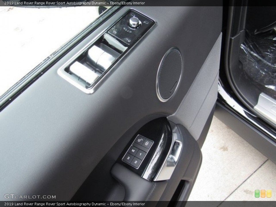 Ebony/Ebony Interior Door Panel for the 2019 Land Rover Range Rover Sport Autobiography Dynamic #129981943