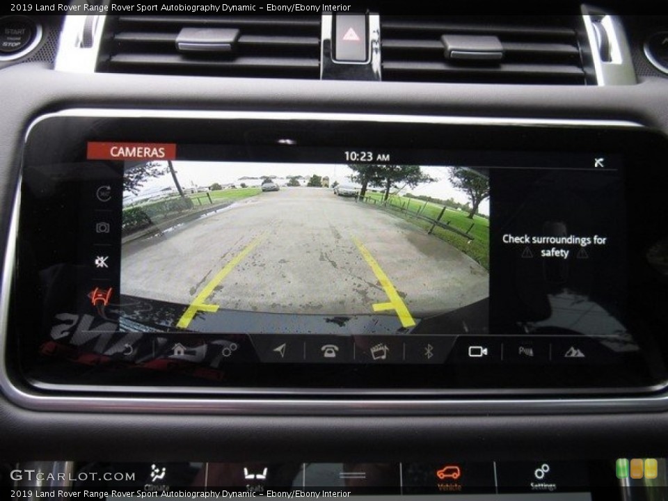 Ebony/Ebony Interior Controls for the 2019 Land Rover Range Rover Sport Autobiography Dynamic #129982102