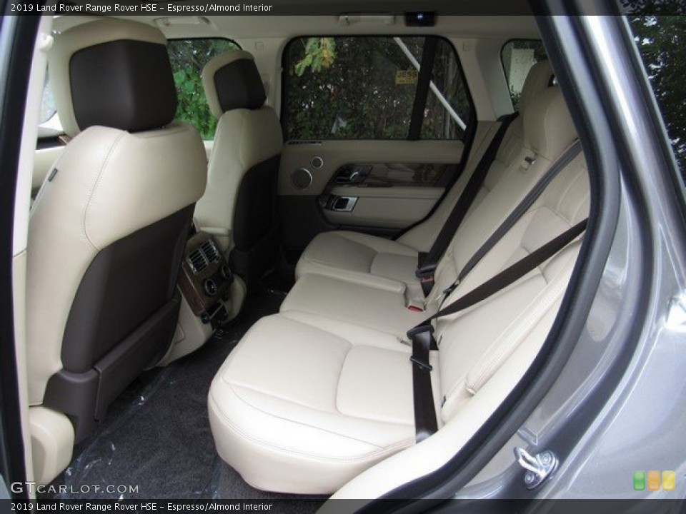 Espresso/Almond Interior Rear Seat for the 2019 Land Rover Range Rover HSE #129982486