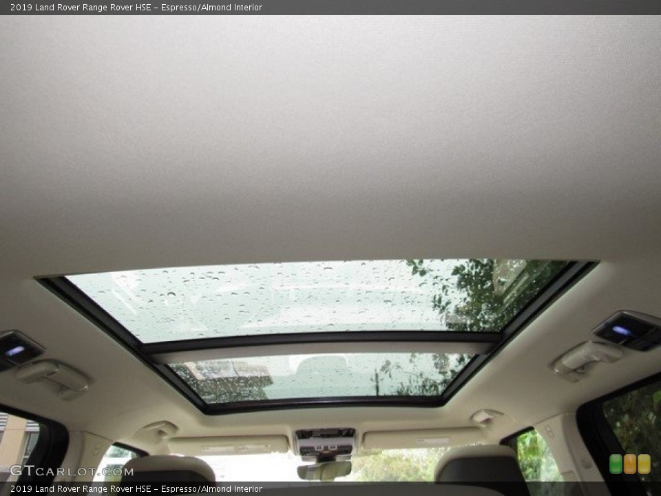 Espresso/Almond Interior Sunroof for the 2019 Land Rover Range Rover HSE #129982585