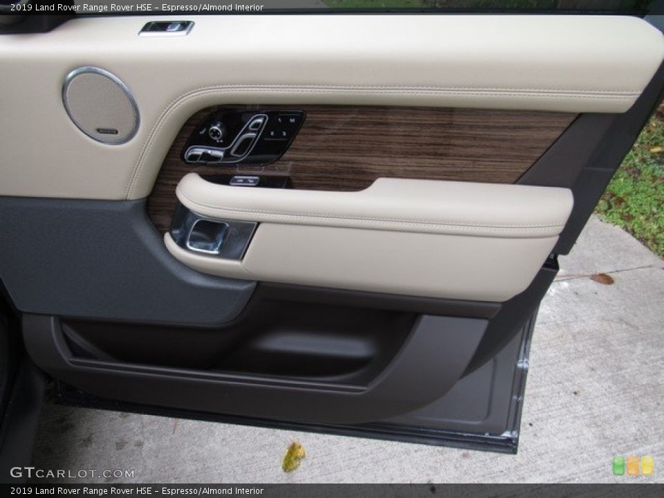 Espresso/Almond Interior Door Panel for the 2019 Land Rover Range Rover HSE #129982616