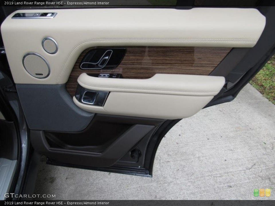 Espresso/Almond Interior Door Panel for the 2019 Land Rover Range Rover HSE #129982663