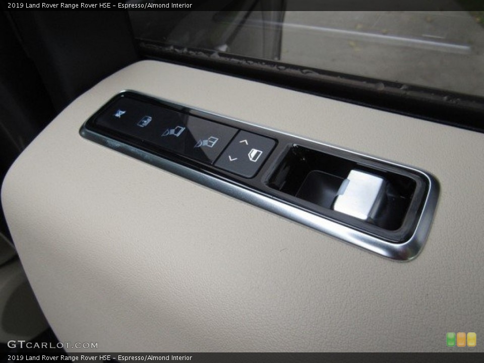 Espresso/Almond Interior Controls for the 2019 Land Rover Range Rover HSE #129982705