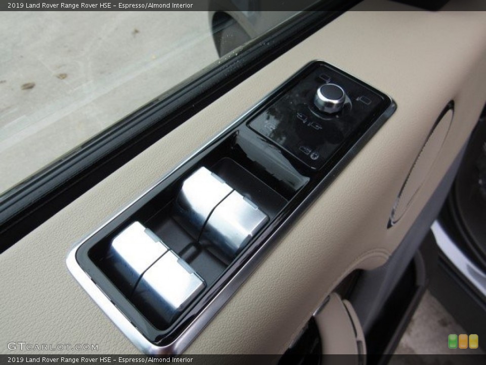 Espresso/Almond Interior Controls for the 2019 Land Rover Range Rover HSE #129982777