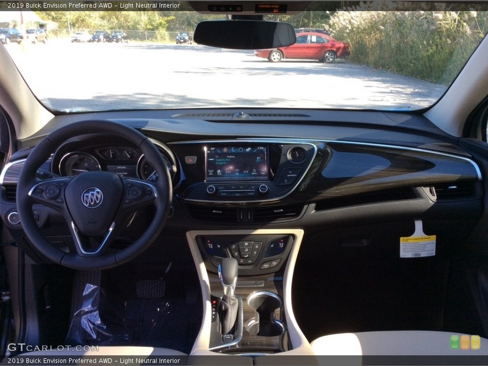 Light Neutral Interior Dashboard for the 2019 Buick Envision Preferred AWD #129983512