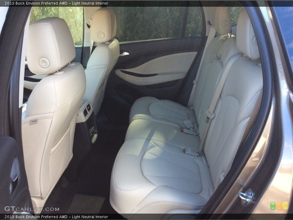 Light Neutral Interior Rear Seat for the 2019 Buick Envision Preferred AWD #129983605