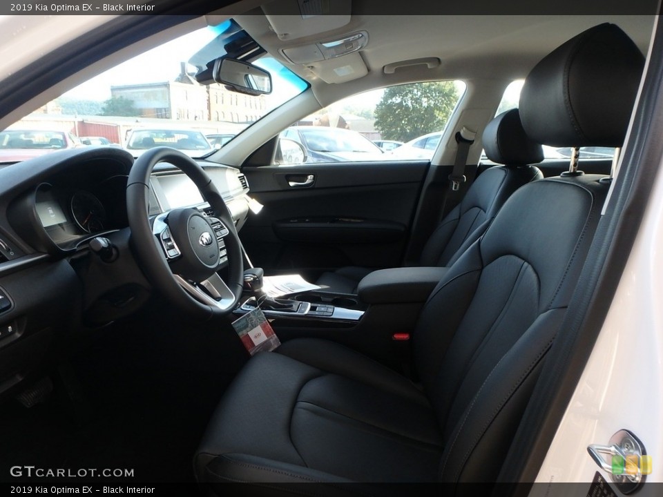 Black Interior Front Seat for the 2019 Kia Optima EX #129986167