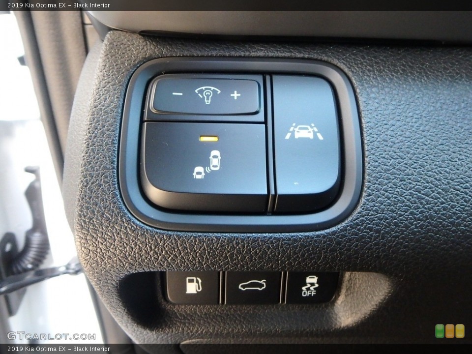 Black Interior Controls for the 2019 Kia Optima EX #129986392