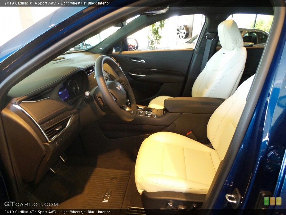 Light Wheat/Jet Black Interior Photo for the 2019 Cadillac XT4 Sport AWD #129991948