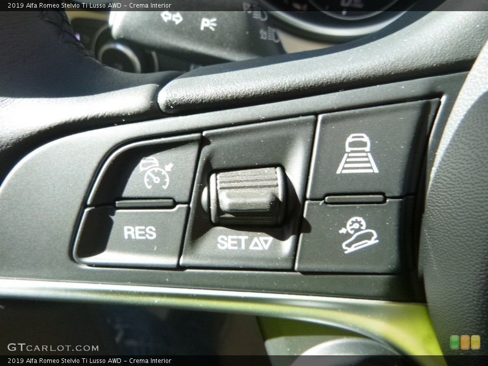 Crema Interior Steering Wheel for the 2019 Alfa Romeo Stelvio Ti Lusso AWD #129993103