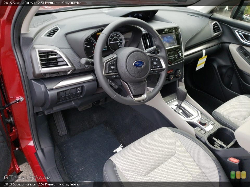 Gray Interior Photo for the 2019 Subaru Forester 2.5i Premium #129996024