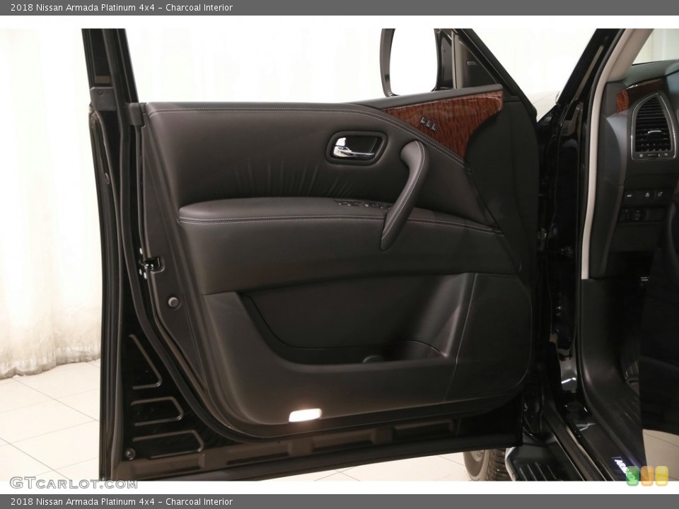 Charcoal Interior Door Panel for the 2018 Nissan Armada Platinum 4x4 #130005345