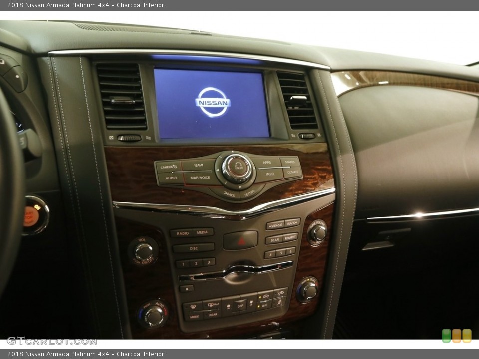 Charcoal Interior Controls for the 2018 Nissan Armada Platinum 4x4 #130005489