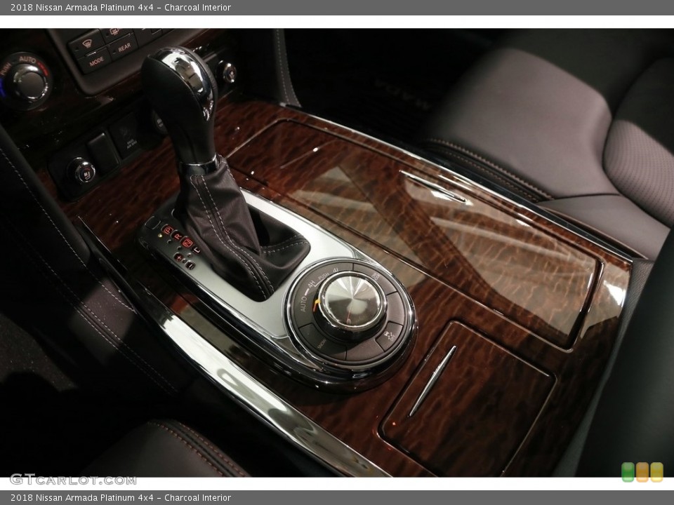 Charcoal Interior Transmission for the 2018 Nissan Armada Platinum 4x4 #130005690