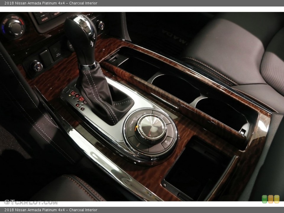 Charcoal Interior Transmission for the 2018 Nissan Armada Platinum 4x4 #130005708