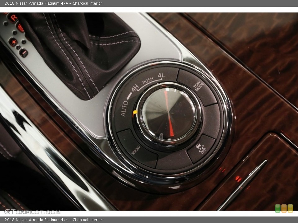 Charcoal Interior Controls for the 2018 Nissan Armada Platinum 4x4 #130005732
