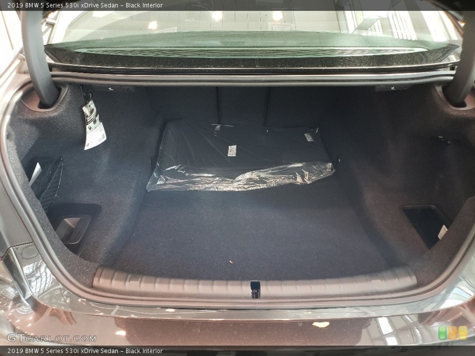 Black Interior Trunk for the 2019 BMW 5 Series 530i xDrive Sedan #130009042