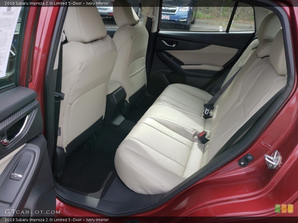 Ivory Interior Rear Seat for the 2019 Subaru Impreza 2.0i Limited 5-Door #130014234