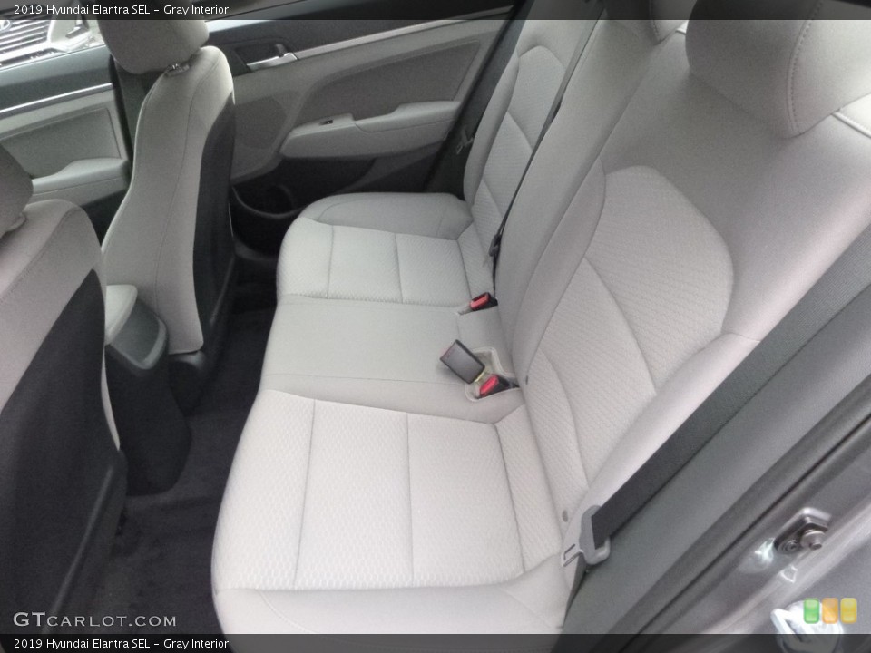 Gray Interior Rear Seat for the 2019 Hyundai Elantra SEL #130018393