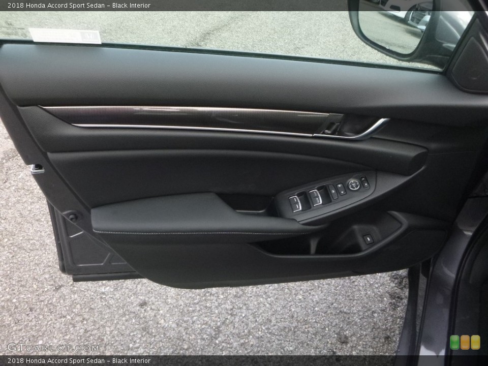 Black Interior Door Panel for the 2018 Honda Accord Sport Sedan #130019278