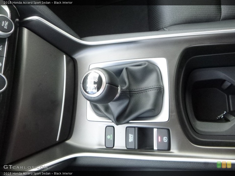Black Interior Transmission for the 2018 Honda Accord Sport Sedan #130019338