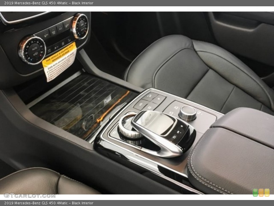 Black Interior Controls for the 2019 Mercedes-Benz GLS 450 4Matic #130019743