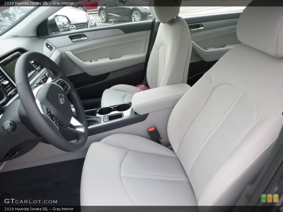 Gray Interior Front Seat for the 2019 Hyundai Sonata SEL #130020889