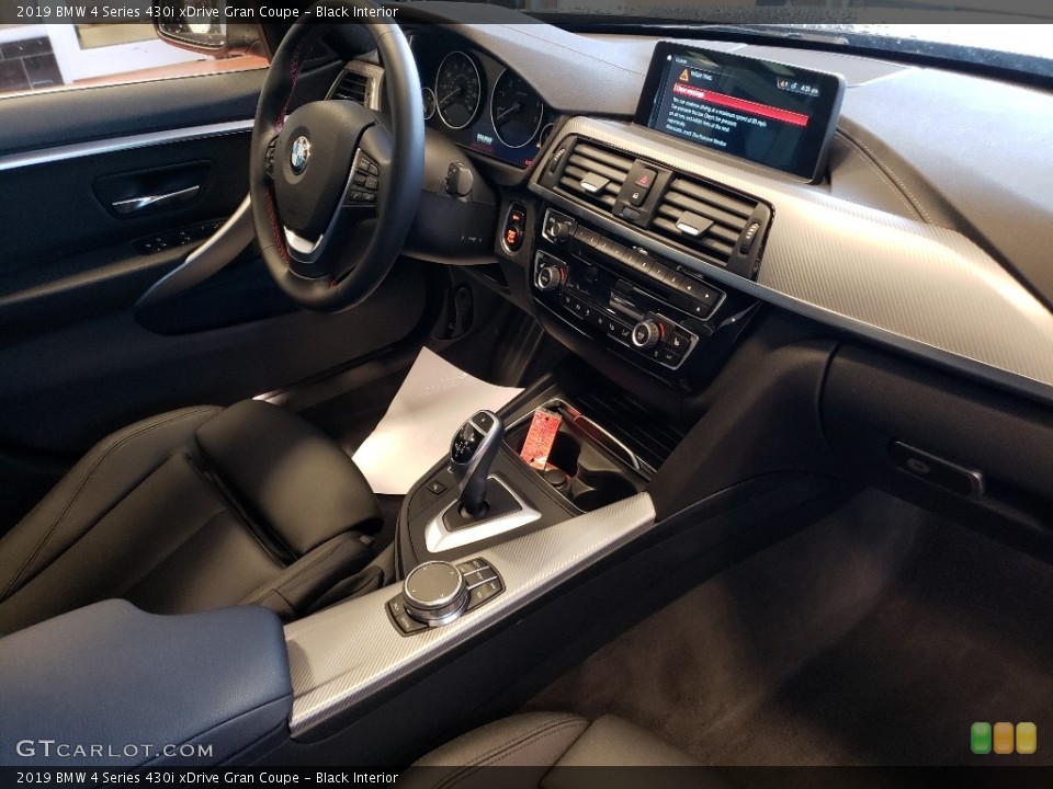 Black Interior Photo for the 2019 BMW 4 Series 430i xDrive Gran Coupe #130021984