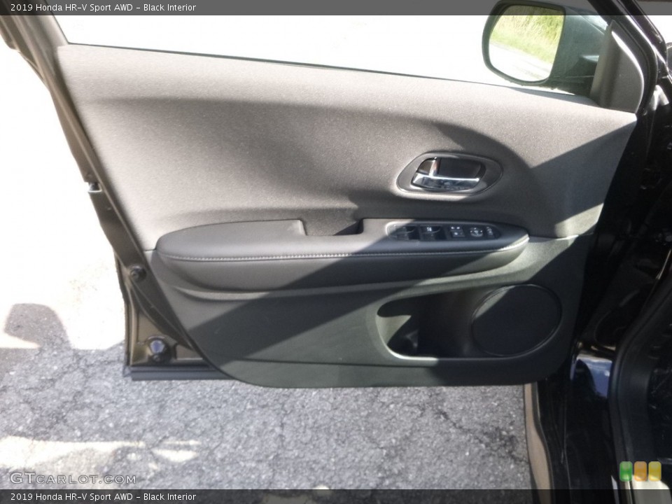 Black Interior Door Panel for the 2019 Honda HR-V Sport AWD #130022686