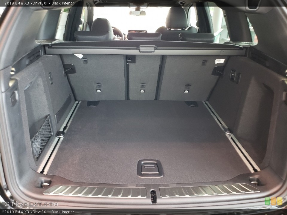 Black Interior Trunk for the 2019 BMW X3 xDrive30i #130022824