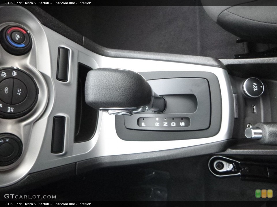 Charcoal Black Interior Transmission for the 2019 Ford Fiesta SE Sedan #130023883