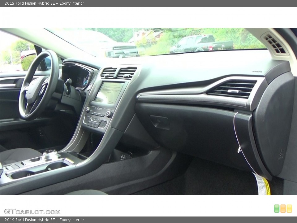 Ebony Interior Dashboard for the 2019 Ford Fusion Hybrid SE #130025335
